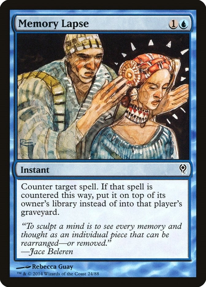 Image for Memory Lapse (Duel Decks: Jace vs. Vraska) (24) - Magic: The Gathering