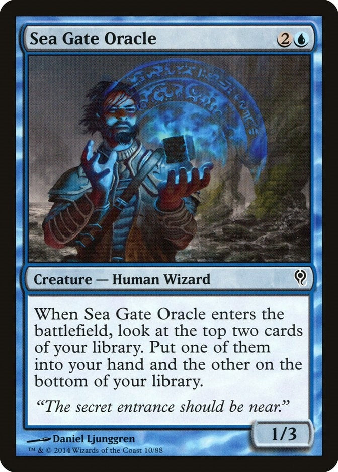 Image for Sea Gate Oracle (Duel Decks: Jace vs. Vraska) (10) - Magic: The Gathering
