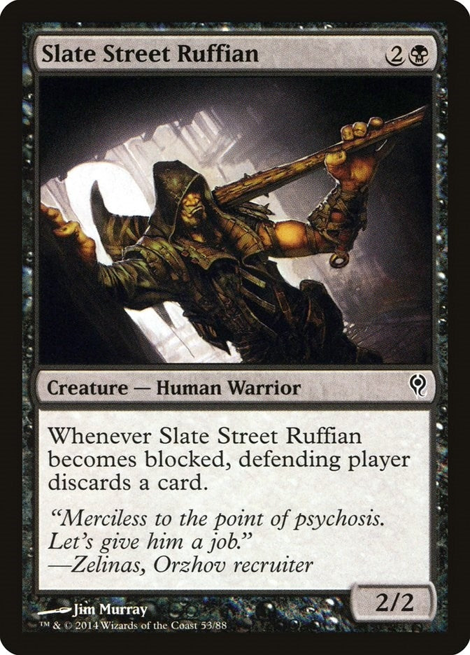 Image for Slate Street Ruffian (Duel Decks: Jace vs. Vraska) (53) - Magic: The Gathering