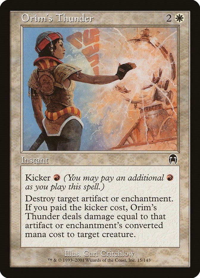 Image for Orim's Thunder (Apocalypse) (15) - Magic: The Gathering