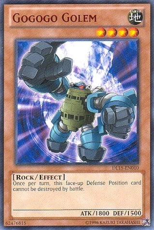 Image for Gogogo Golem (Red) (Duelist League Promo) (DL15-EN010) - YuGiOh