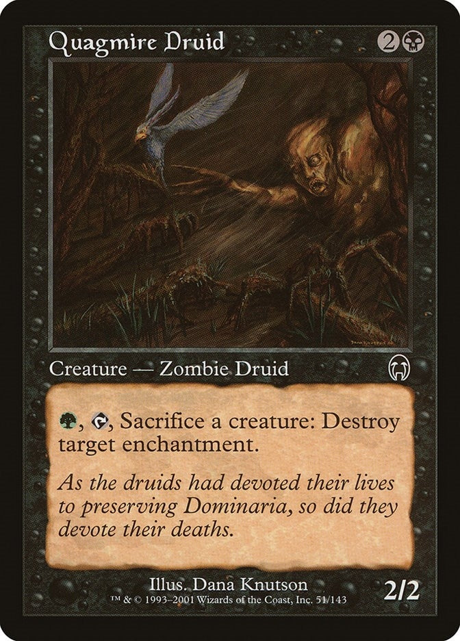 Image for Quagmire Druid (Apocalypse) (51) - Magic: The Gathering
