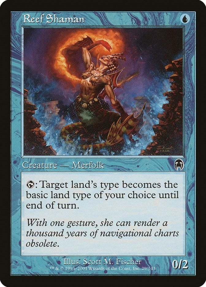 Image for Reef Shaman (Apocalypse) (29) - Magic: The Gathering
