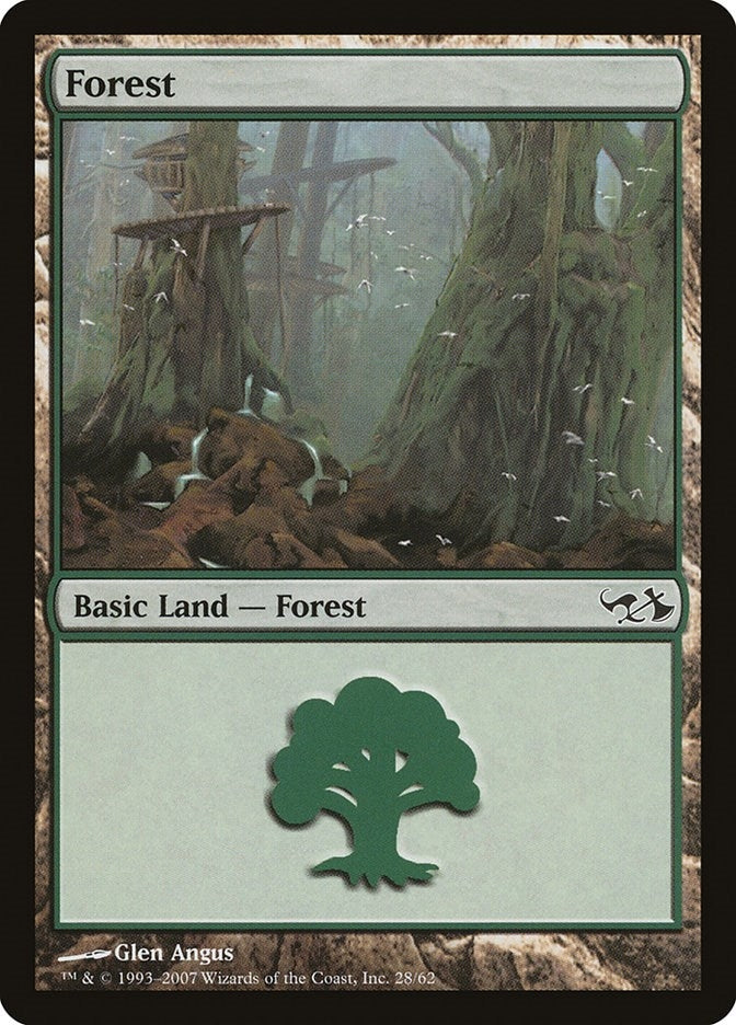 Image for Forest (28) (Duel Decks: Elves vs. Goblins) (28) - Magic: The Gathering