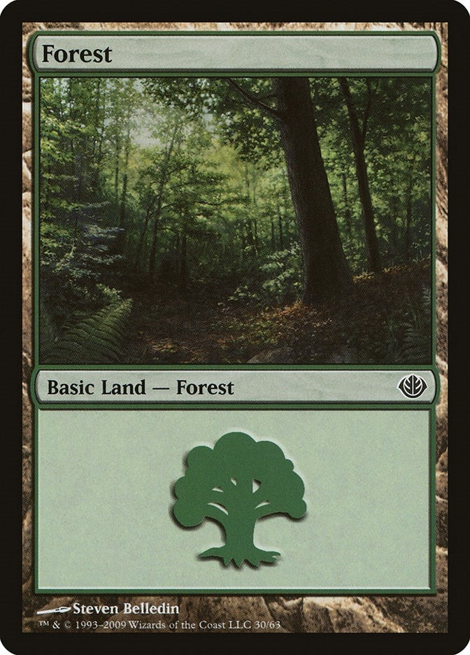 Image for Forest (30) (Duel Decks: Garruk vs. Liliana) (30) - Magic: The Gathering