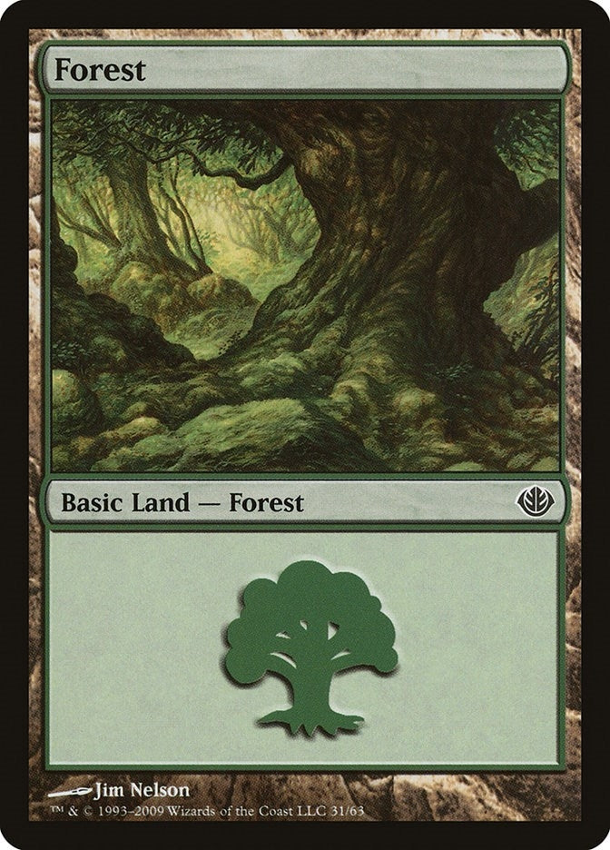 Image for Forest (31) (Duel Decks: Garruk vs. Liliana) (31) - Magic: The Gathering