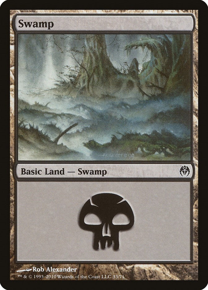 Image for Swamp (33) (Duel Decks: Phyrexia vs. the Coalition) (33) - Magic: The Gathering