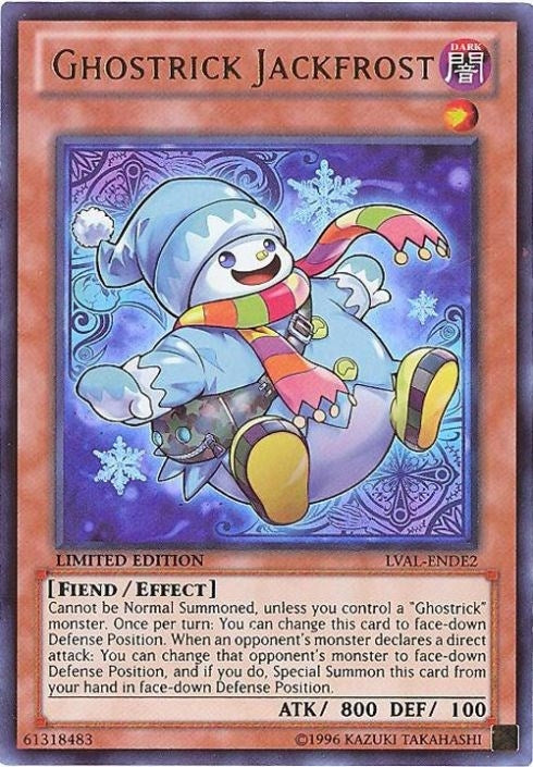 Image for Ghostrick Jackfrost (Legacy of the Valiant) (LVAL-ENDE2) - YuGiOh