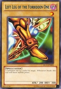Image for Left Leg of the Forbidden One (Blue) (Duelist League Promo) (DL11-EN003) - YuGiOh