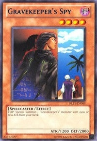 Image for Gravekeeper's Spy (Blue) (Duelist League Promo) (DL11-EN009) - YuGiOh