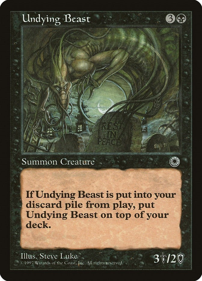 Image for Undying Beast (Portal) - Magic: The Gathering