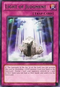 Image for Light of Judgment (Green) (Duelist League Promo) (DL12-EN020) - YuGiOh