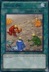 Image for Fossil Dig (Blue) (Duelist League Promo) (DL13-EN018) - YuGiOh