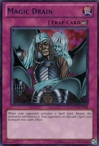 Image for Magic Drain (Blue) (Duelist League Promo) (DL13-EN020) - YuGiOh