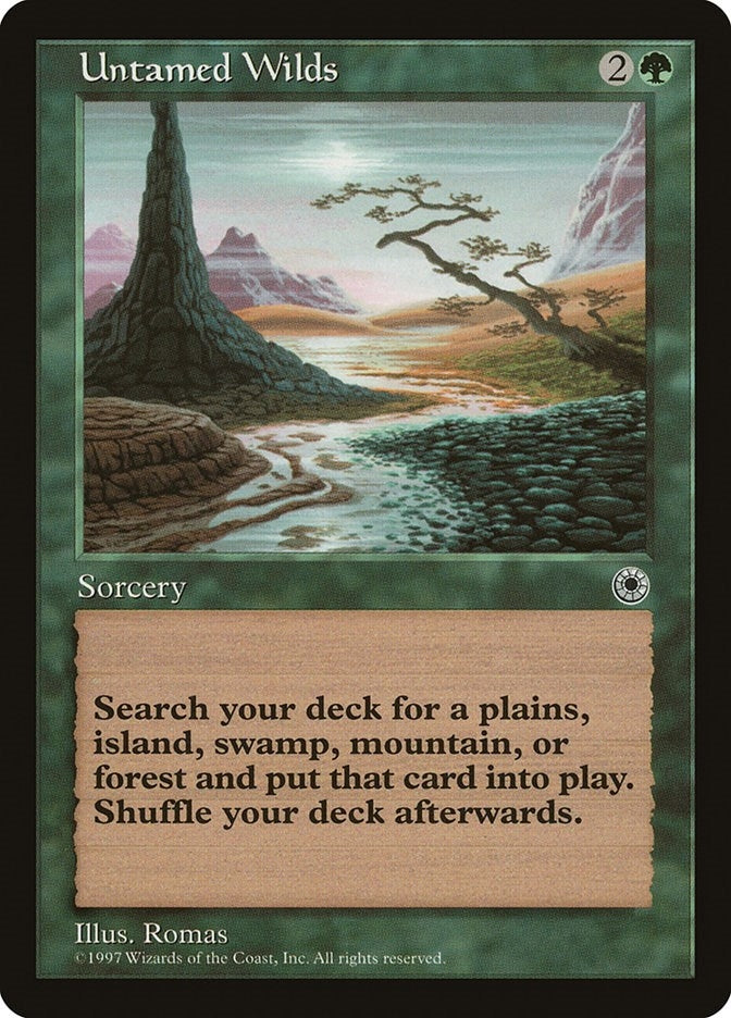 Image for Untamed Wilds (Portal) - Magic: The Gathering