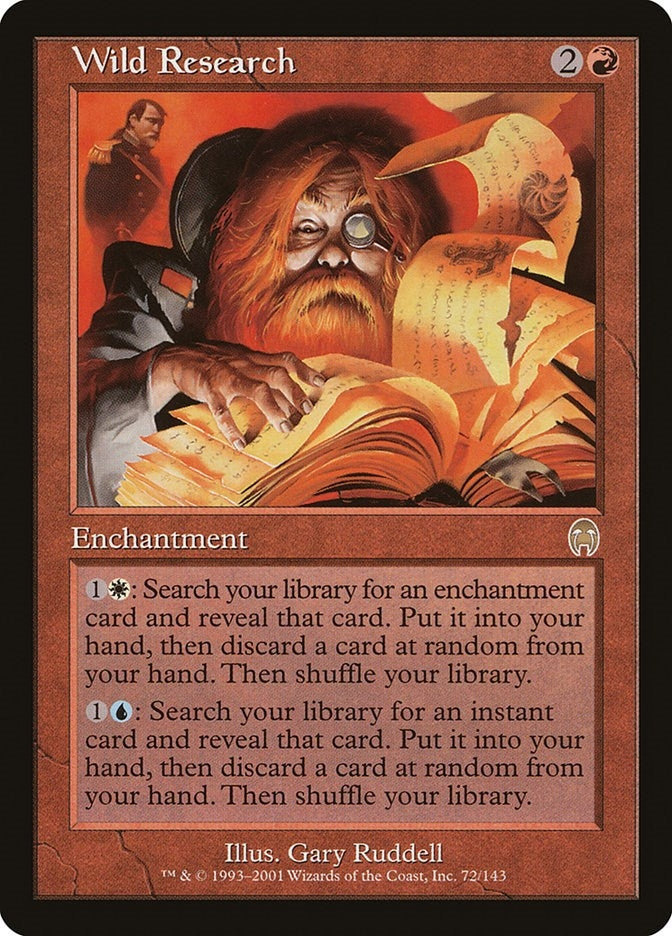 Image for Wild Research (Apocalypse) (72) - Magic: The Gathering