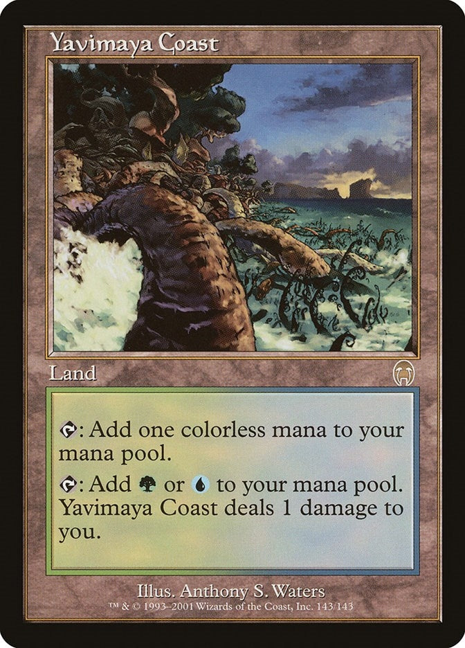 Image for Yavimaya Coast (Apocalypse) (143) - Magic: The Gathering