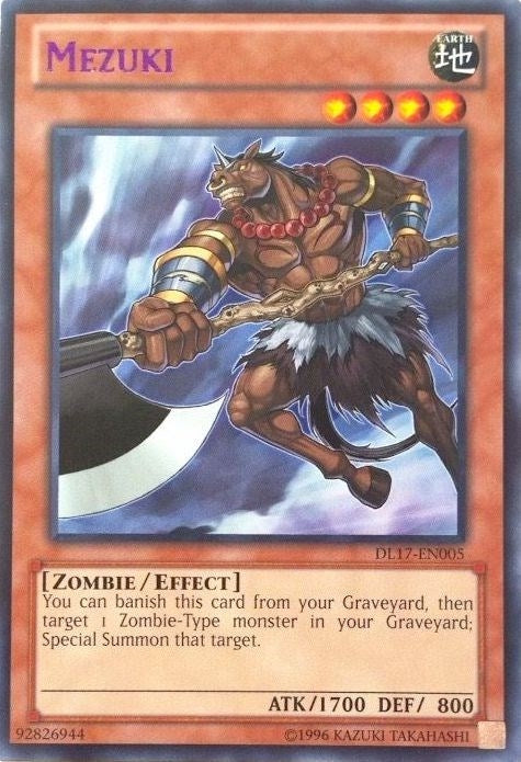 Image for Mezuki (Purple) (Duelist League Promo) (DL17-EN005) - YuGiOh
