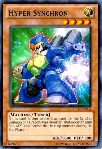 Image for Hyper Synchron (Blue) (Duelist League Promo) (DL17-EN006) - YuGiOh