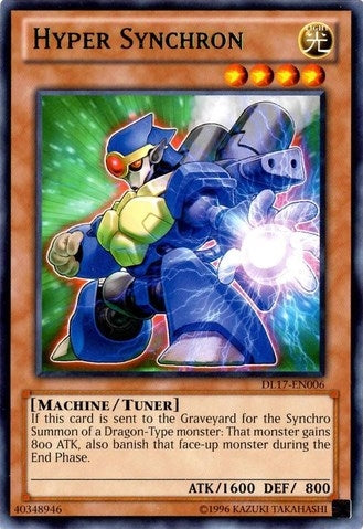 Image for Hyper Synchron (Green) (Duelist League Promo) (DL17-EN006) - YuGiOh