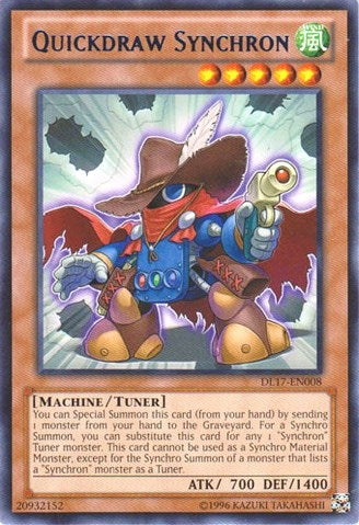Image for Quickdraw Synchron (Blue) (Duelist League Promo) (DL17-EN008) - YuGiOh
