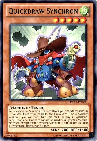 Image for Quickdraw Synchron (Green) (Duelist League Promo) (DL17-EN008) - YuGiOh