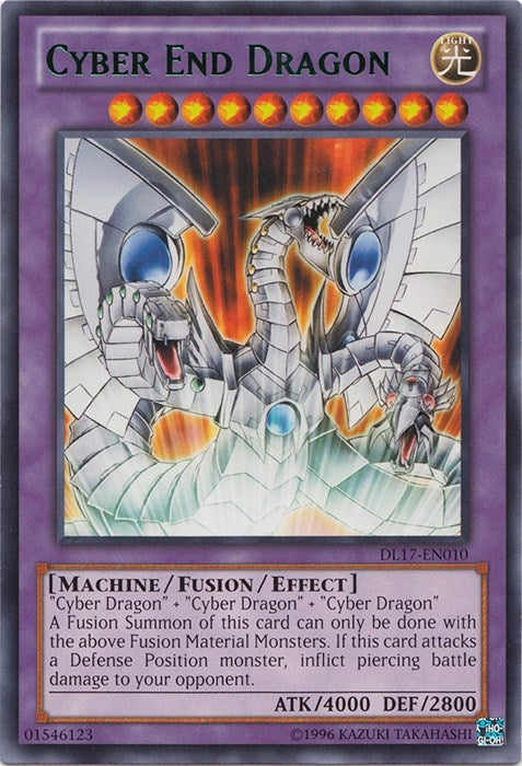 Image for Cyber End Dragon (Green) (Duelist League Promo) (DL17-EN010) - YuGiOh