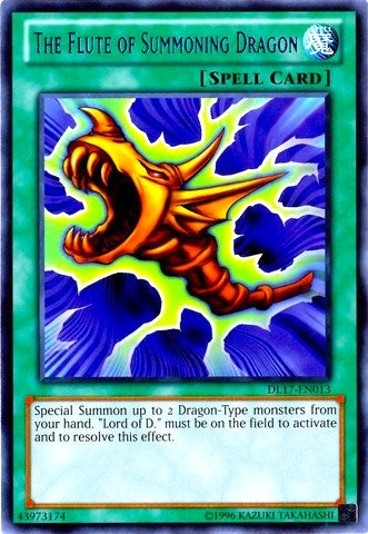 Image for The Flute of Summoning Dragon (Blue) (Duelist League Promo) (DL17-EN013) - YuGiOh