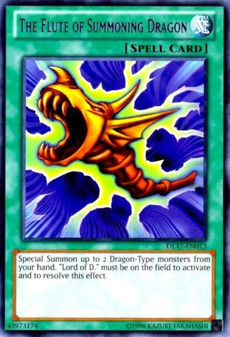 Image for The Flute of Summoning Dragon (Purple) (Duelist League Promo) (DL17-EN013) - YuGiOh