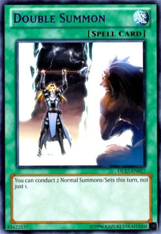 Image for Double Summon (Blue) (Duelist League Promo) (DL17-EN017) - YuGiOh