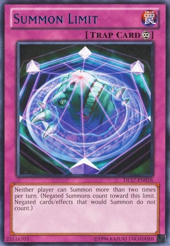 Image for Summon Limit (Blue) (Duelist League Promo) (DL17-EN018) - YuGiOh