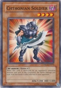Image for Chthonian Soldier (Dark Revelation Volume 4) (DR04-EN070) - YuGiOh