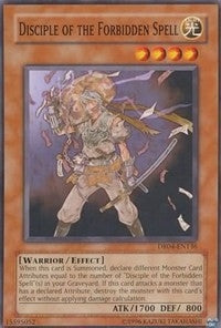 Image for Disciple of the Forbidden Spell (Dark Revelation Volume 4) (DR04-EN136) - YuGiOh