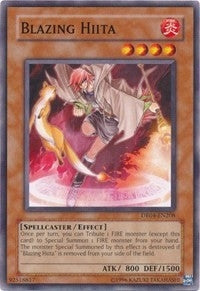 Image for Blazing Hiita (Dark Revelation Volume 4) (DR04-EN208) - YuGiOh