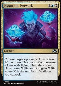 Haunt the Network - Aetherdrift (Uncommon) [DFT-207]