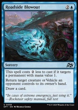 Roadside Blowout - Aetherdrift (Uncommon) [DFT-58]