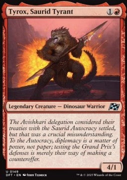 Tyrox, Saurid Tyrant - Aetherdrift (Uncommon) [DFT-149]