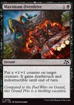 Maximum Overdrive - Aetherdrift (Common) [DFT-96]