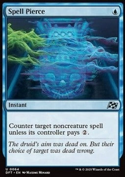 Spell Pierce - Aetherdrift (Uncommon) [DFT-64]