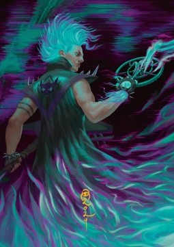 Art Series: Winter, Cursed Rider (V.2) - Aetherdrift: Extras (Tip Card) [XDFT-A07]