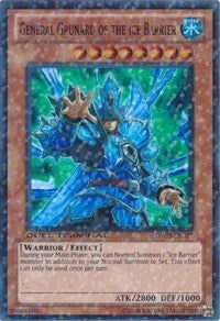 Image for General Grunard of the Ice Barrier (Duel Terminal 3) (DT03-EN077) - YuGiOh