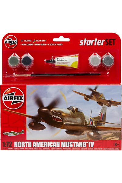 Airfix North American Mustang IV A55107 Small Starter Set