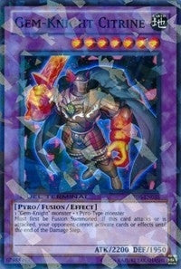 Image for Gem-Knight Citrine (Duel Terminal 6) (DT06-EN035) - YuGiOh