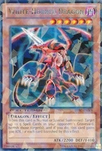 Image for White-Horned Dragon (Duel Terminal 7) (DT07-EN009) - YuGiOh