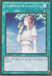 Image for Forbidden Chalice (Premium Gold) (PGLD-EN047) - YuGiOh