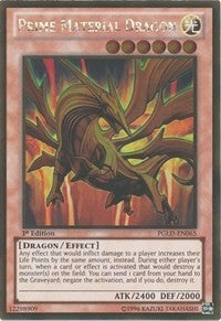 Image for Prime Material Dragon (Premium Gold) (PGLD-EN065) - YuGiOh