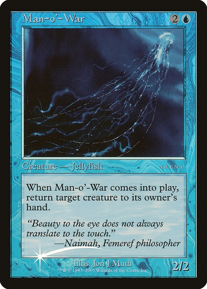 Image for Man-o'-War (Arena Promos) - Magic: The Gathering