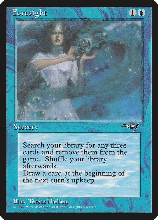 Image for Foresight (White Dress) (Alliances) (44) - Magic: The Gathering