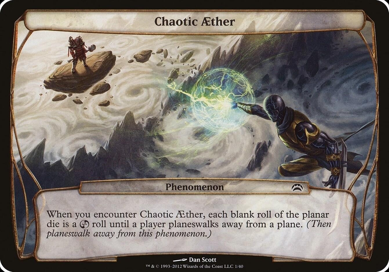 Image for Chaotic Aether (Planechase 2012) (Oversize Cards) (1) - Magic: The Gathering