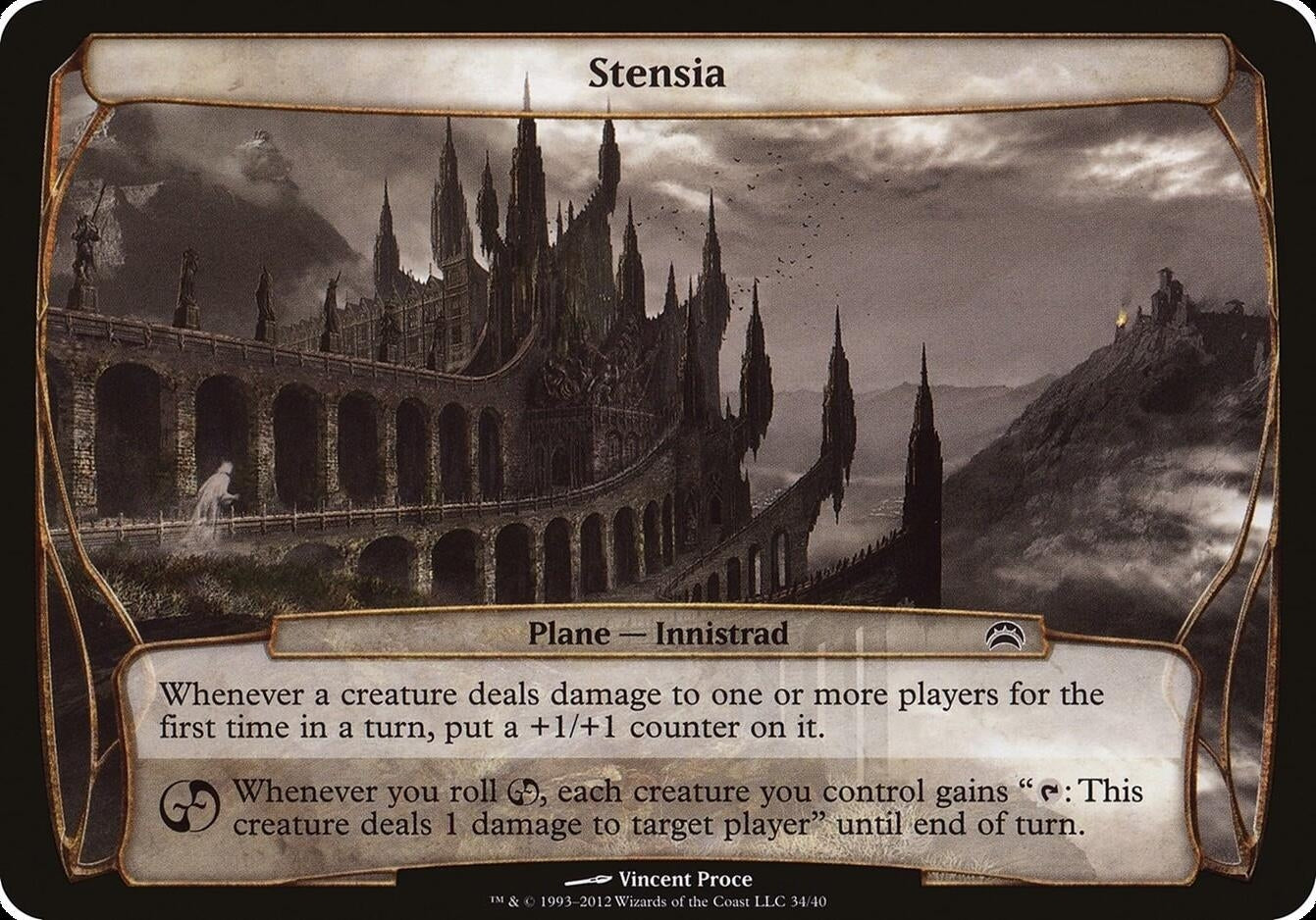 Image for Stensia (Planechase 2012) (Oversize Cards) (34) - Magic: The Gathering